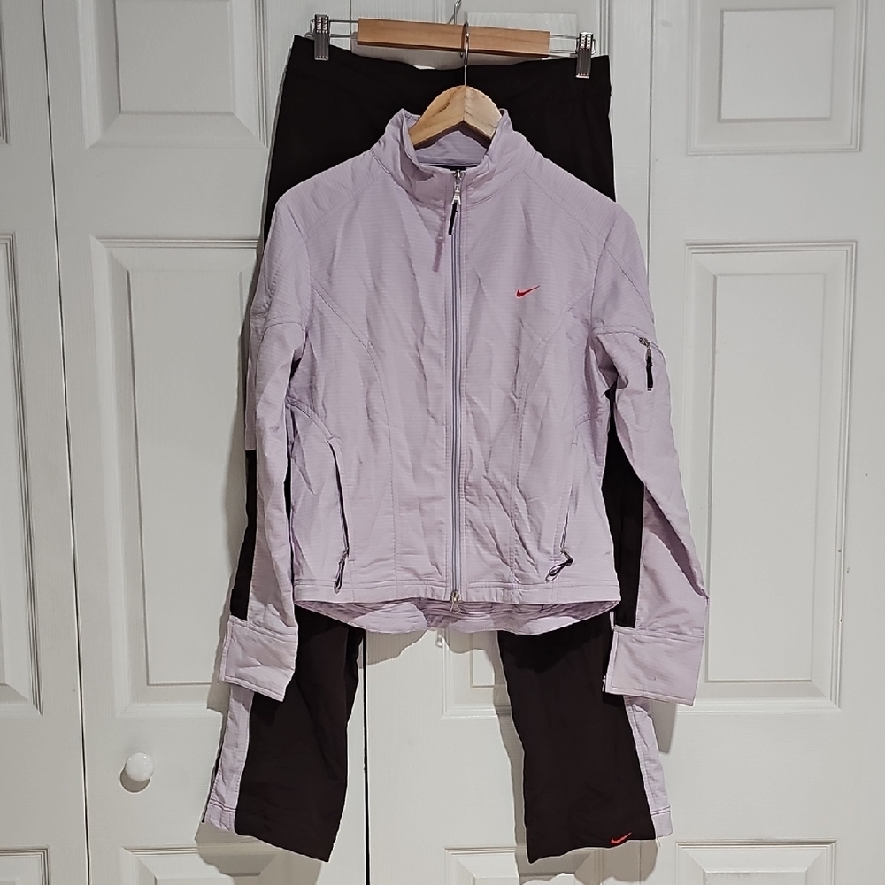 💜 Nike Sphere Dry 2-Piece Track Set – Jacket M / Pants S 💜